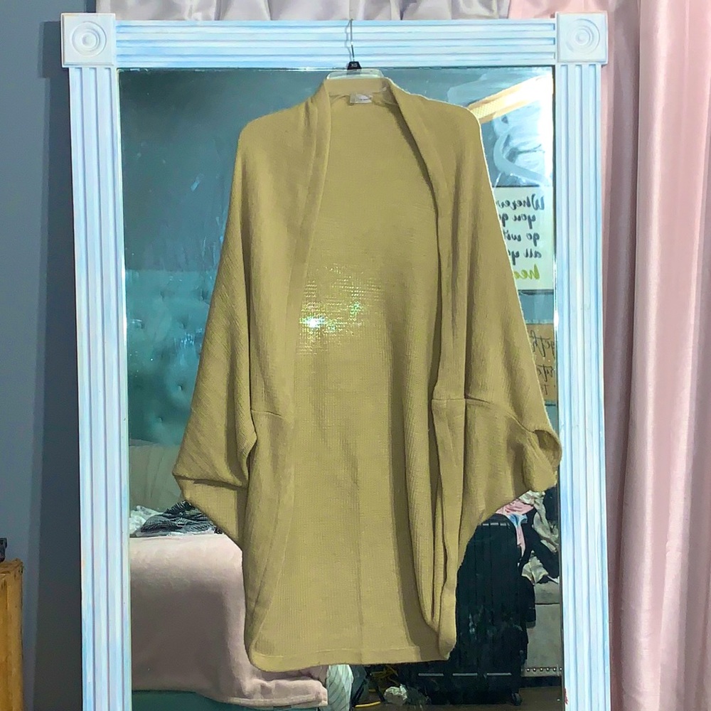 Tan Cardigan